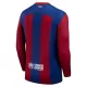 Completo calcio Barcellona Bambino Primo 2023/24 Maniche Lunghe