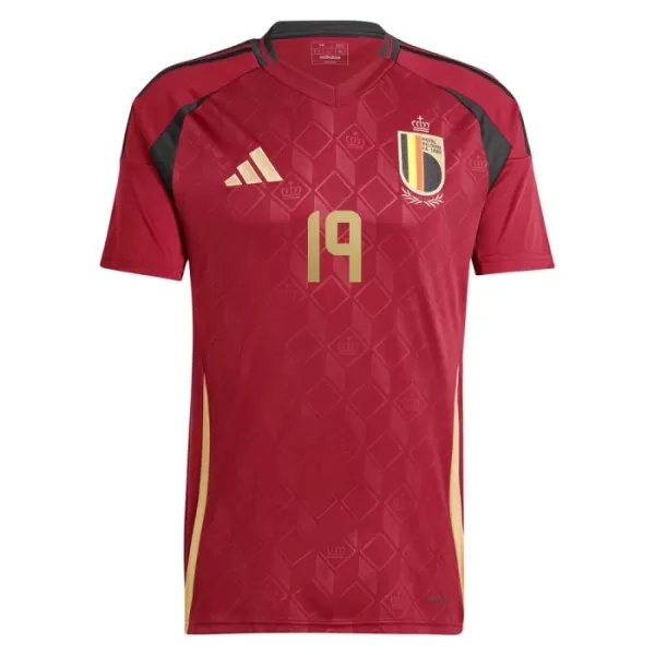 Maglia Belgio Bakayoko 19 Uomo Primo Euro 2024