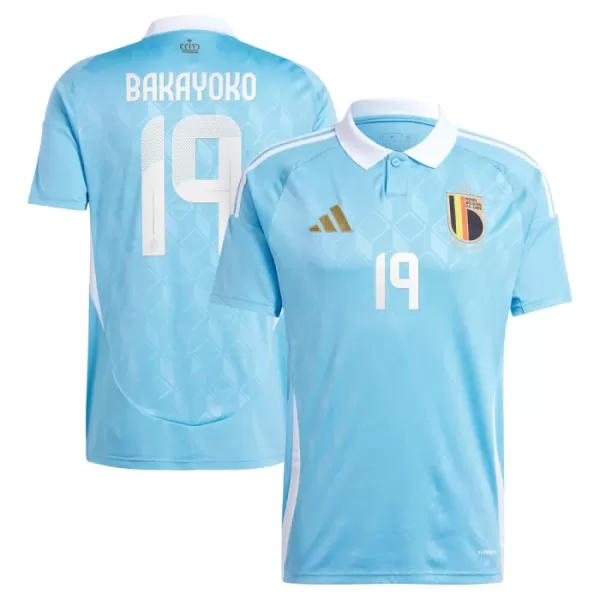 Maglia Belgio Bakayoko 19 Uomo Secondo Euro 2024