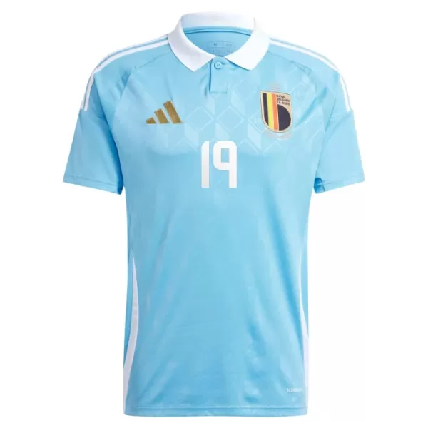 Maglia Belgio Bakayoko 19 Uomo Secondo Euro 2024