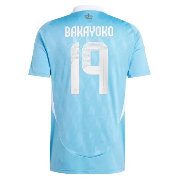 Maglia Belgio Bakayoko 19 Uomo Secondo Euro 2024