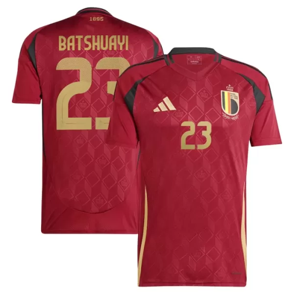 Maglia Belgio Batshuayi 23 Uomo Primo Euro 2024