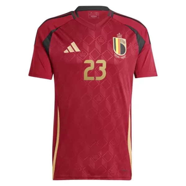 Maglia Belgio Batshuayi 23 Uomo Primo Euro 2024