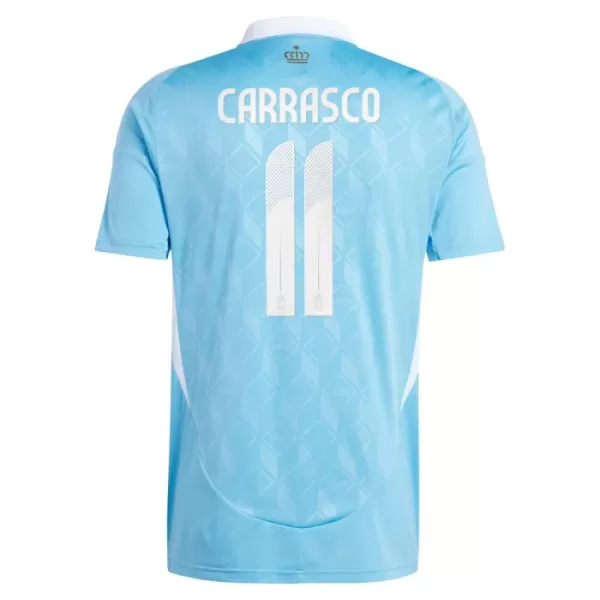 Maglia Belgio Carrasco 11 Uomo Secondo Euro 2024