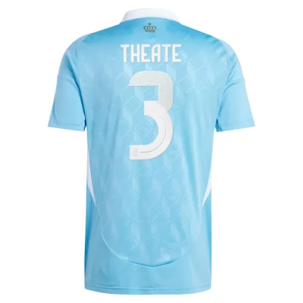 Maglia Belgio Theate 3 Uomo Secondo Euro 2024