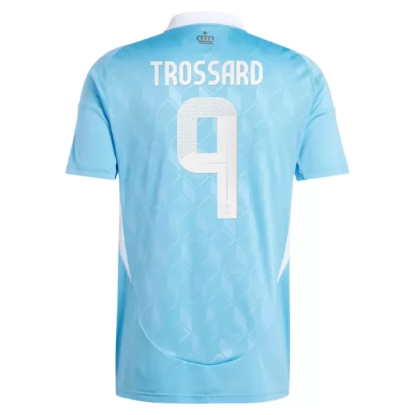 Maglia Belgio Trossard 9 Uomo Secondo Euro 2024