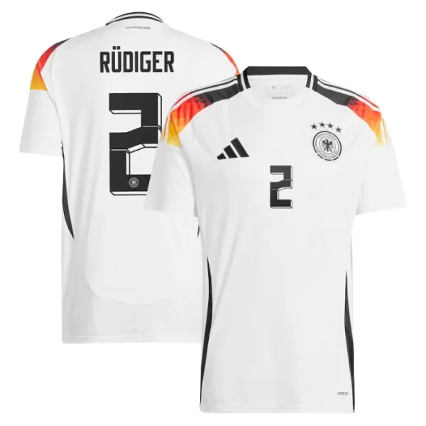 Maglia Germania Antonio Rudiger 2 Uomo Primo Euro 2024