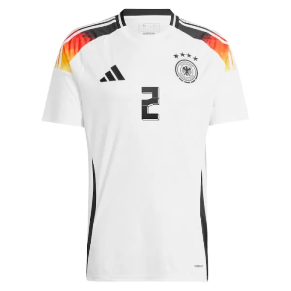 Maglia Germania Antonio Rudiger 2 Uomo Primo Euro 2024