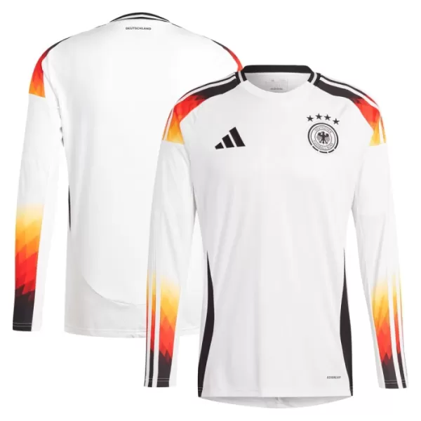 Maglia Germania Uomo Primo Euro 2024 Maniche Lunghe