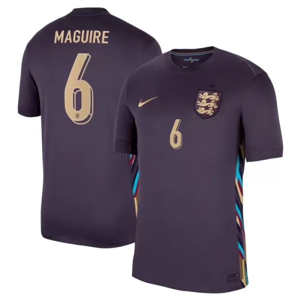 Maglia Inghilterra Maguire 6 Uomo Secondo Euro 2024