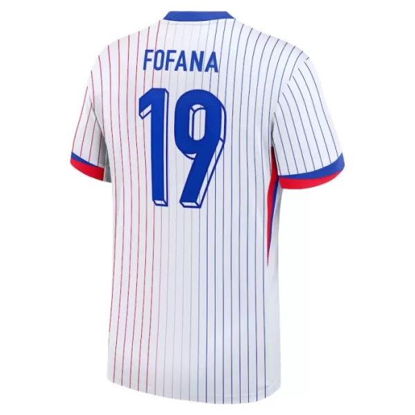 Maglia Francia Fofana 19 Uomo Secondo Euro 2024