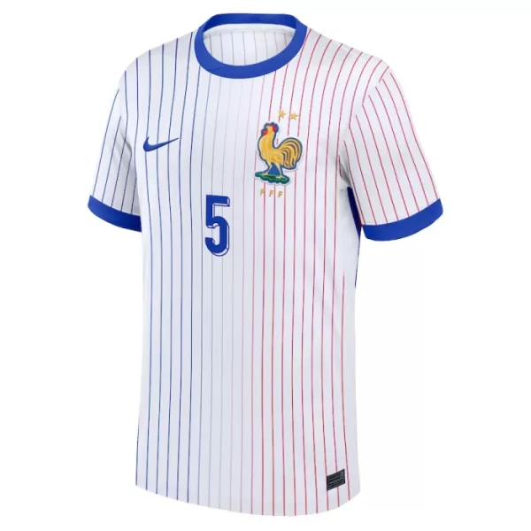 Maglia Francia Kounde 5 Uomo Secondo Euro 2024