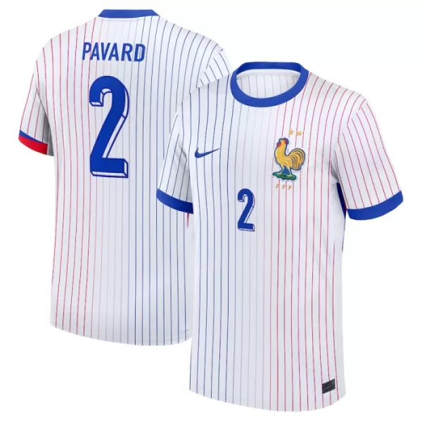 Maglia Francia Pavard 2 Uomo Secondo Euro 2024