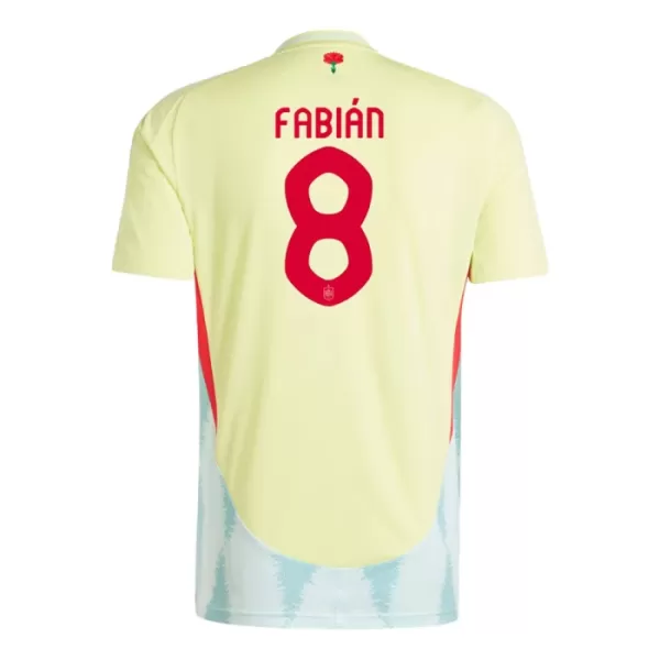 Maglia Spagna Fabian Ruiz 8 Uomo Secondo Euro 2024