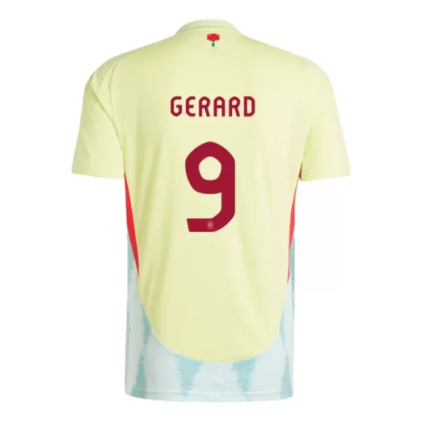 Maglia Spagna Gerard Moreno 9 Uomo Secondo Euro 2024