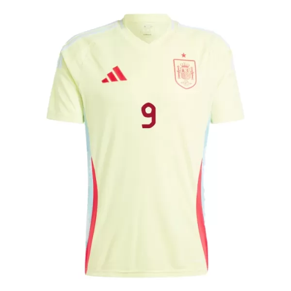 Maglia Spagna Gerard Moreno 9 Uomo Secondo Euro 2024