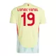 Maglia Spagna Lamine Yamal 19 Uomo Secondo Euro 2024