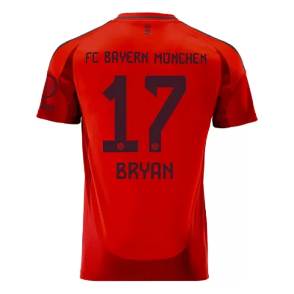 Maglia FC Bayern Monaco Bryan Zaragoza 17 Uomo Primo 2024/25