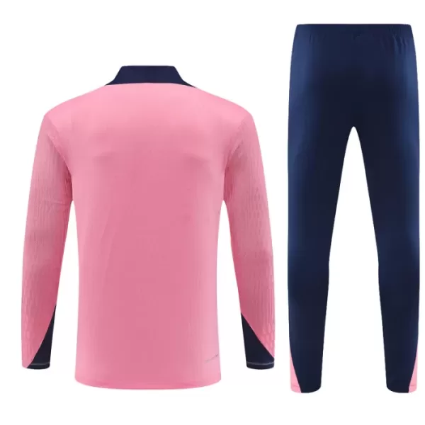 Atlético Madrid Felpe da Allenamento Bambino 1/4-Zip 2024/25 Rosa