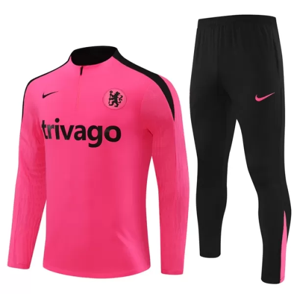 Chelsea Felpe da Allenamento Uomo 1/4-Zip 2024/25 Rosa