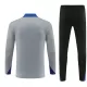 Inter Milan Felpe da Allenamento Bambino 1/4-Zip 2024/25 Grigia