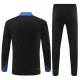 Inter Milan Felpe da Allenamento Bambino 1/4-Zip 2024/25 Nera