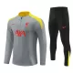 Liverpool Felpe da Allenamento Uomo 1/4-Zip 2024/25 Grigia