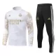 Real Madrid Felpe da Allenamento Bambino 1/4-Zip 2024/25 Bianca