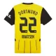 Completo calcio Borussia Dortmund Maatsen 22 Bambino Primo 2024/25