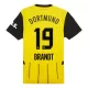 Maglia Borussia Dortmund Brandt 19 Uomo Primo 2024/25