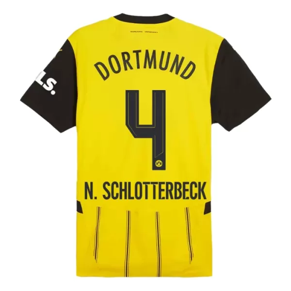 Maglia Borussia Dortmund N. Schlotterbeck 4 Uomo Primo 2024/25