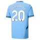 Completo calcio Manchester City Bernardo 20 Bambino Primo 2024/25