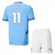 Completo calcio Manchester City Doku 11 Bambino Primo 2024/25