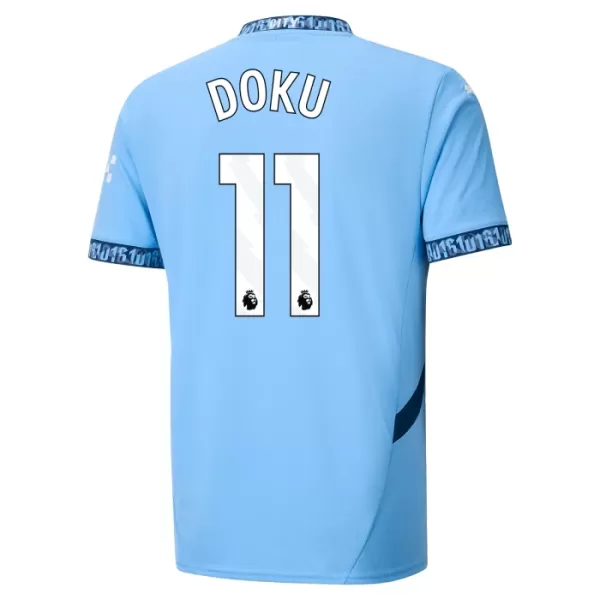 Completo calcio Manchester City Doku 11 Bambino Primo 2024/25