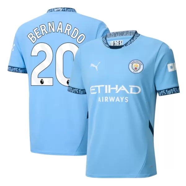 Maglia Manchester City Bernardo 20 Uomo Primo 2024/25