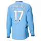 Maglia Manchester City De Bruyne 17 Uomo Primo 2024/25 Maniche Lunghe