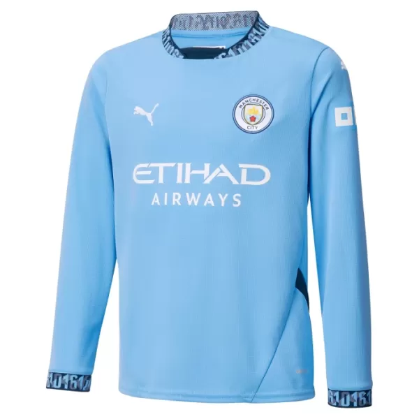 Maglia Manchester City Grealish 10 Uomo Primo 2024/25 Maniche Lunghe