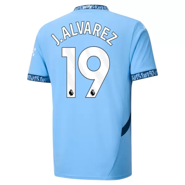 Maglia Manchester City J. Alvarez 19 Uomo Primo 2024/25