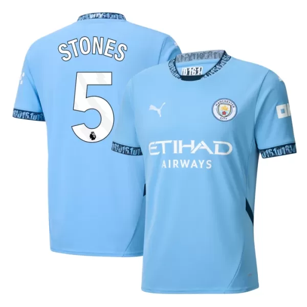 Maglia Manchester City Stones 5 Uomo Primo 2024/25