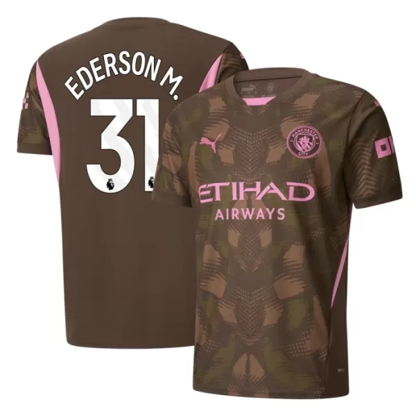 Maglia Portiere Manchester City Ederson 31 Uomo Primo 2024/25