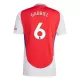 Maglia Arsenal Gabriel 6 Uomo Primo 2024/25