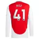 Maglia Arsenal Rice 41 Uomo Primo 2024/25 Maniche Lunghe