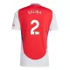 Maglia Arsenal Saliba 2 Uomo Primo 2024/25