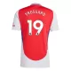 Maglia Arsenal Trossard 19 Uomo Primo 2024/25