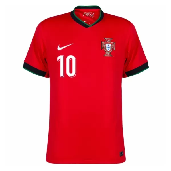 Maglia Portogallo Bernardo 10 Uomo Primo Euro 2024