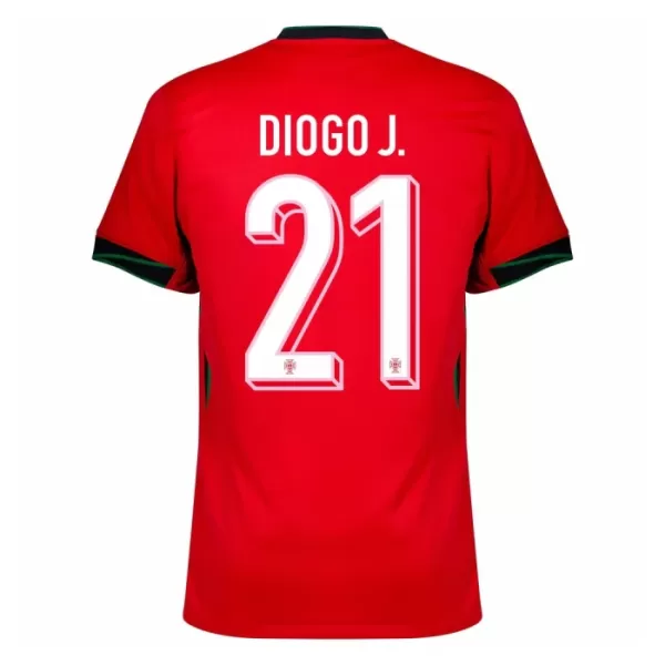 Maglia Portogallo Diogo J. 21 Uomo Primo Euro 2024