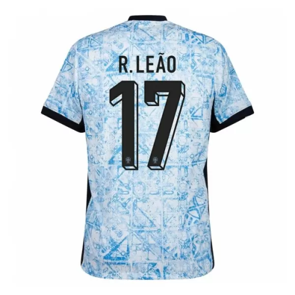 Maglia Portogallo R. Leao 17 Uomo Secondo Euro 2024