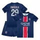 Completo calcio Paris Saint-Germain Bradley Barcola 29 Bambino Primo 2024/25