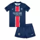 Completo calcio Paris Saint-Germain Bradley Barcola 29 Bambino Primo 2024/25