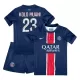 Completo calcio Paris Saint-Germain Kolo Muani 23 Bambino Primo 2024/25